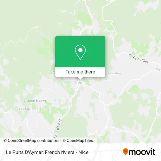 Le Puits D'Aymar map