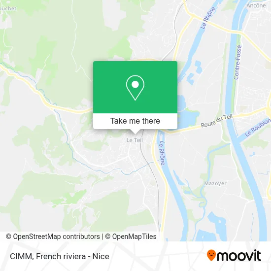 Cimm map