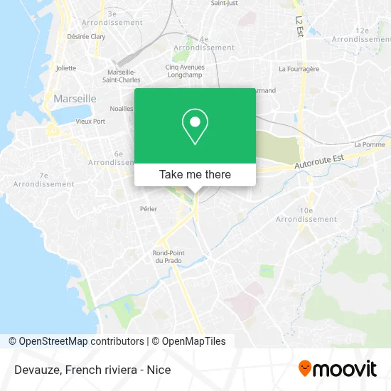 Devauze map