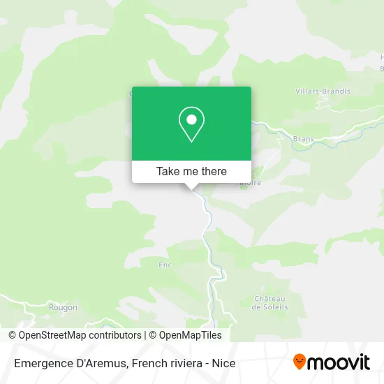 Emergence D'Aremus map