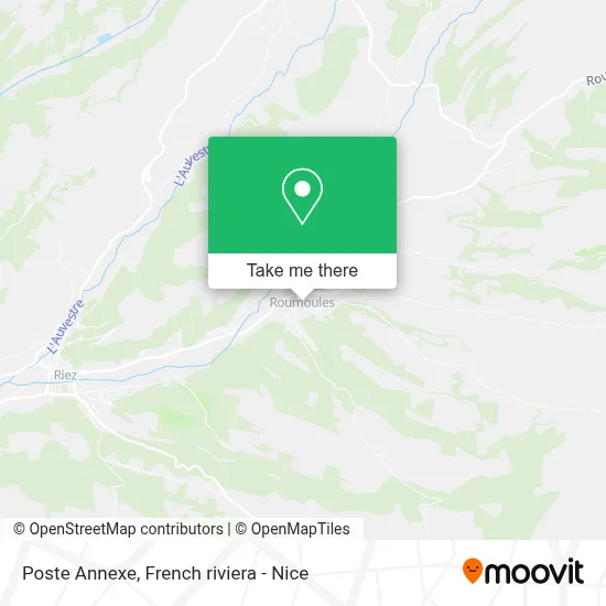 Poste Annexe map