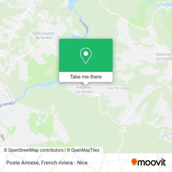 Poste Annexe map