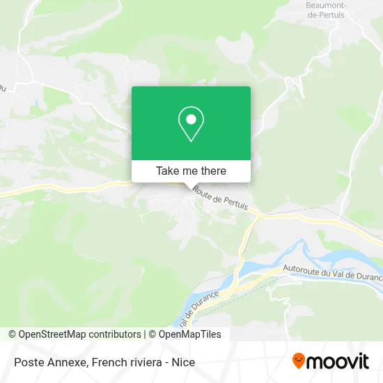 Poste Annexe map