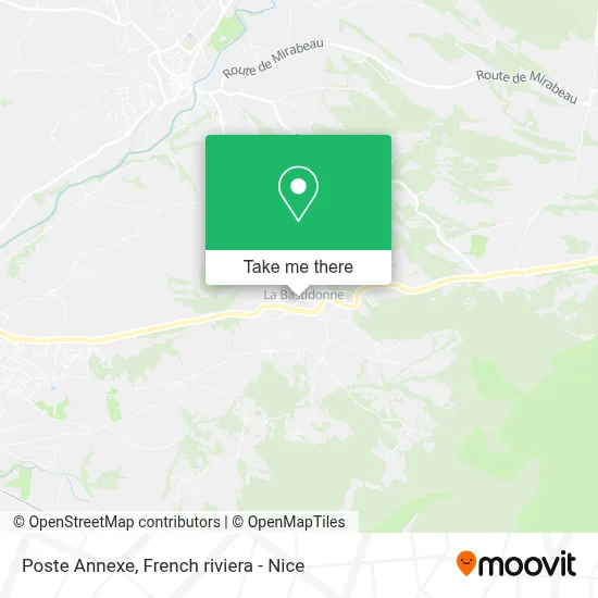 Poste Annexe map