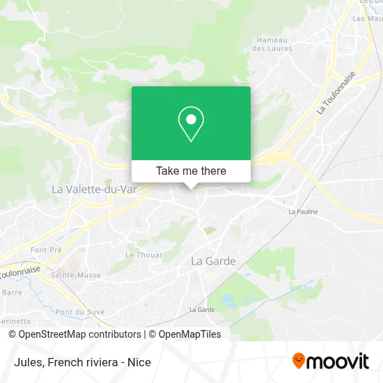 Jules map