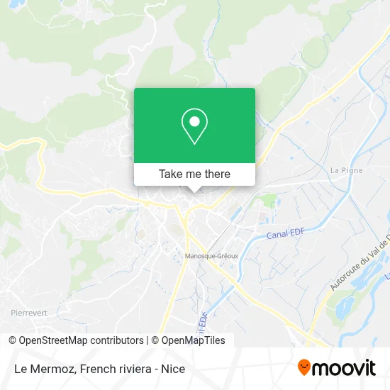 Le Mermoz map