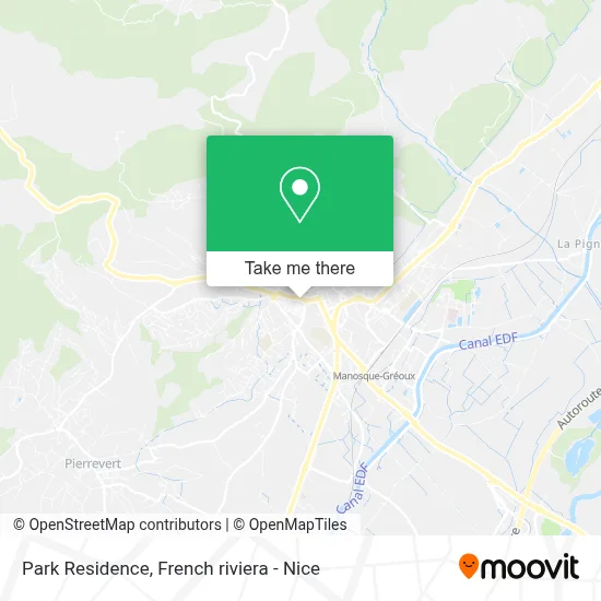 Résidence Du Parc map