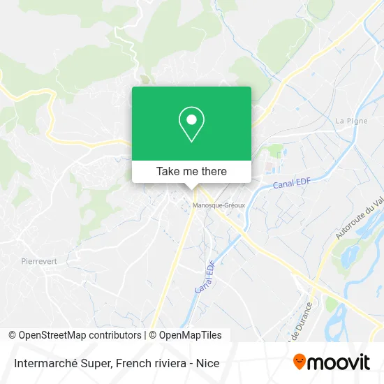 Intermarché Super map