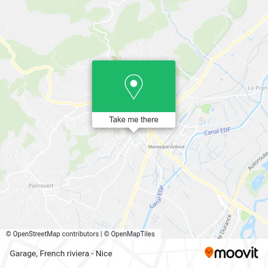 Garage map