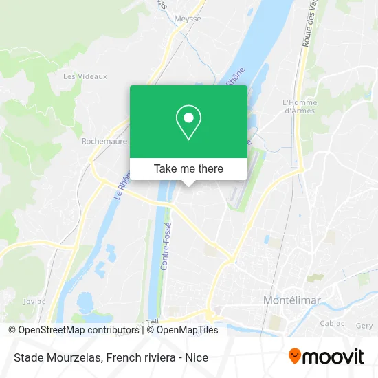 Stade Mourzelas map
