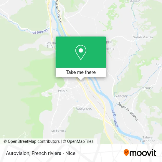 Autovision map