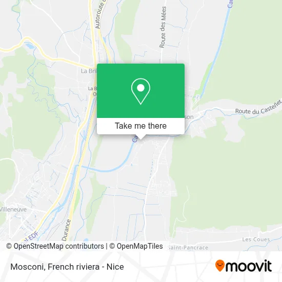 Mosconi map