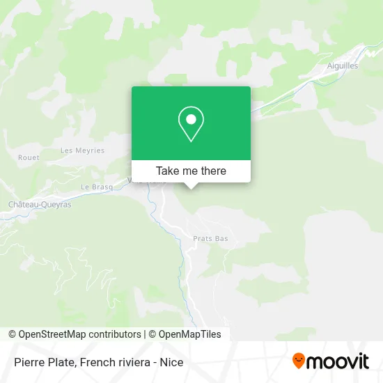 Pierre Plate map