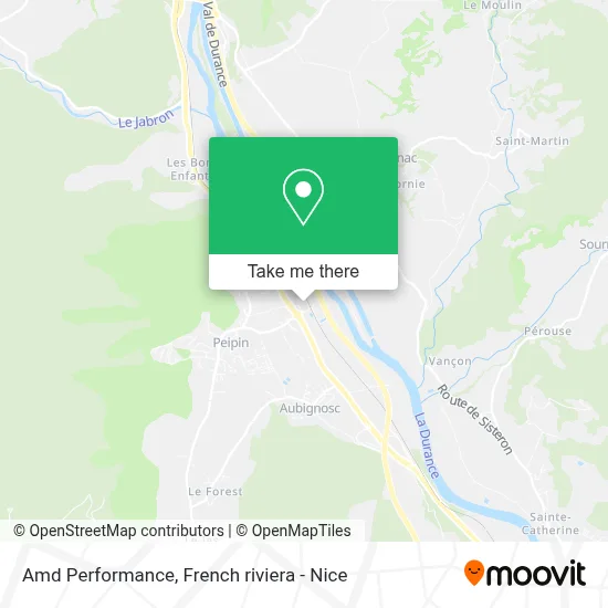 Amd Performance map