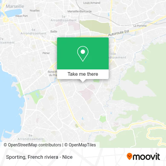 Sporting map