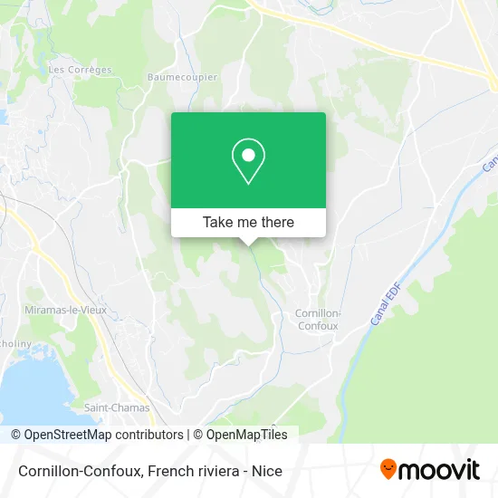 Cornillon-Confoux map