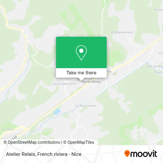 Atelier Relais map