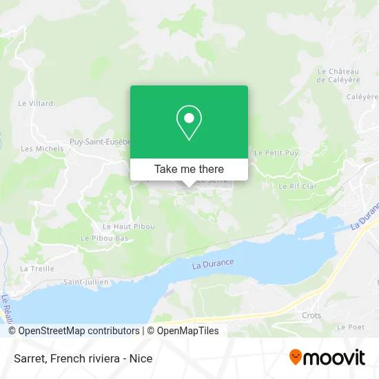 Sarret map