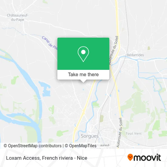 Mapa Loxam Access