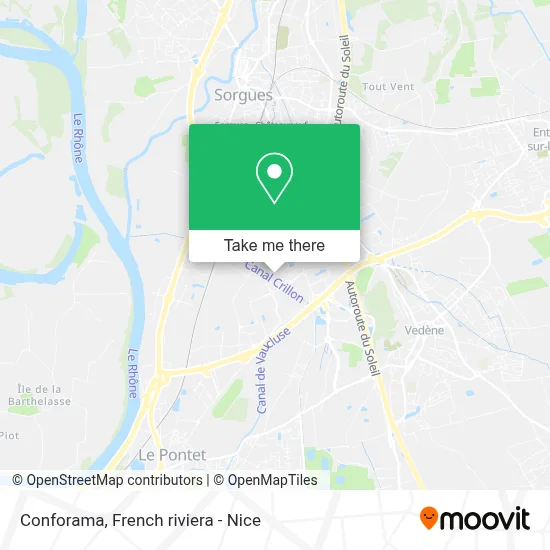Conforama map