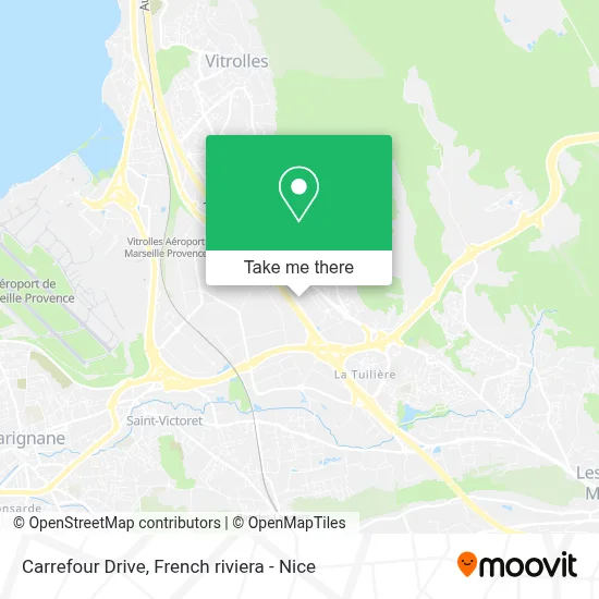 Carrefour Drive map