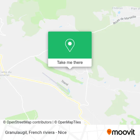Granulaugil map
