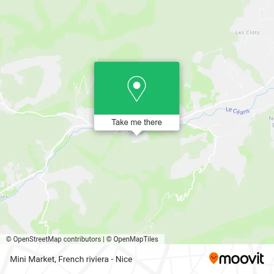 Mini Market map
