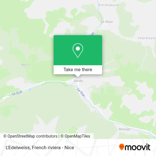 L'Edelweiss map