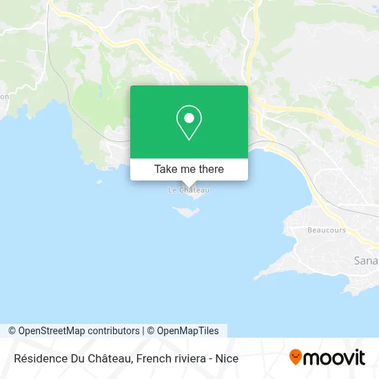 Résidence Du Château map