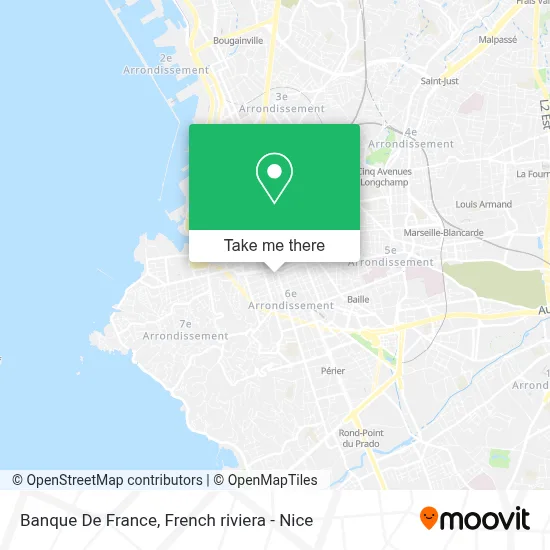 Banque De France map