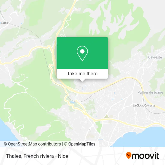 Thales map