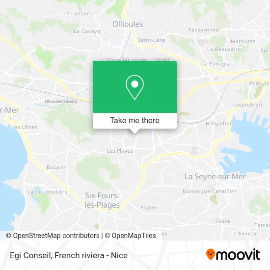Egi Conseil map