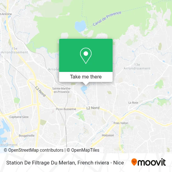Station De Filtrage Du Merlan map