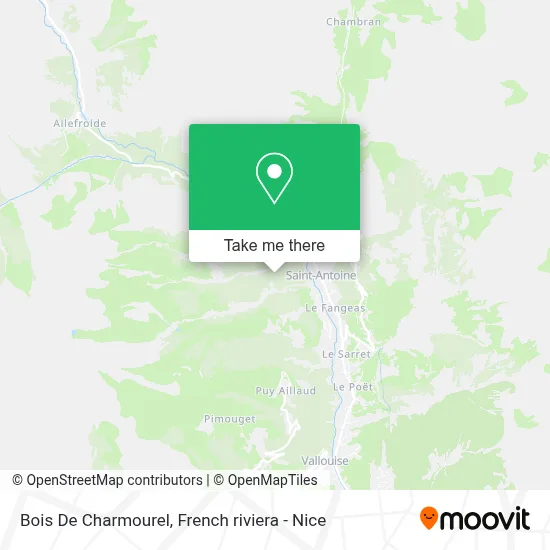 Bois De Charmourel map