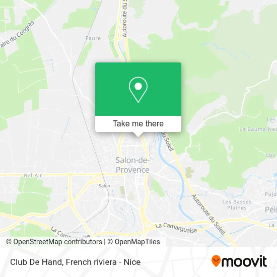 Club De Hand map