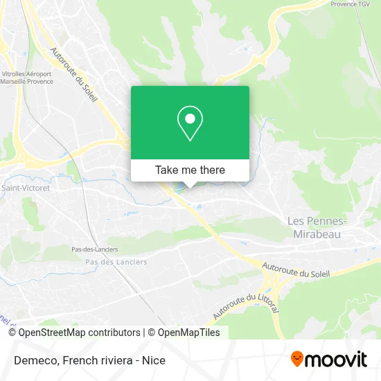 Demeco map