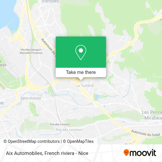 Aix Automobiles map