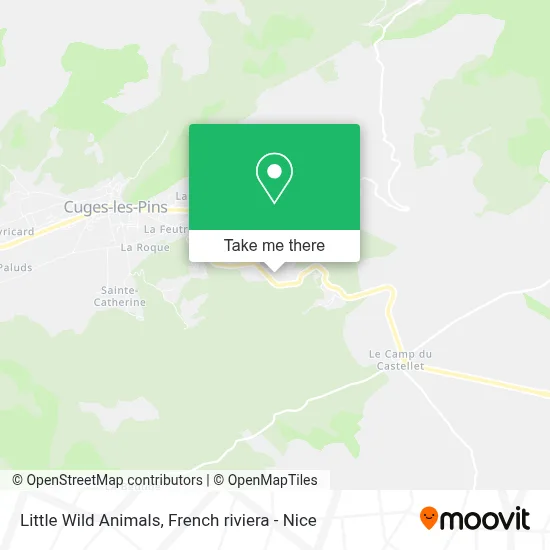 Little Wild Animals map