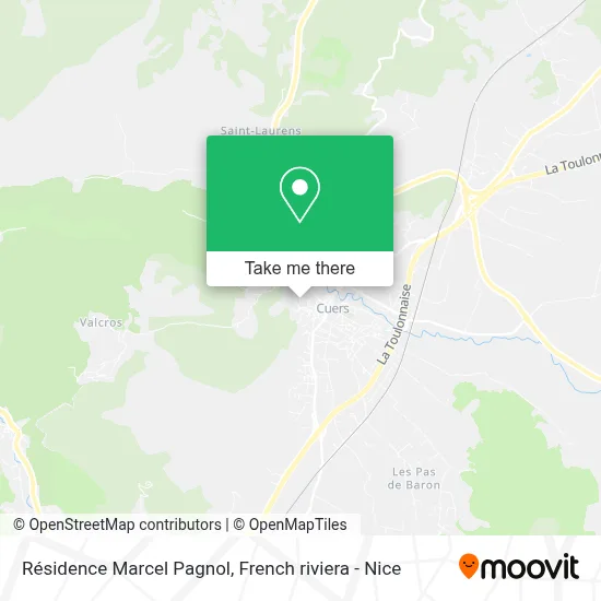 Résidence Marcel Pagnol map