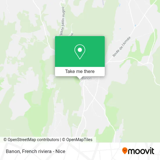 Banon map