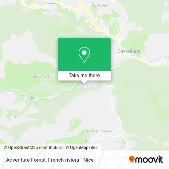 Adventure Forest map