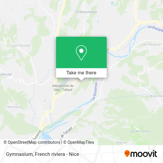 Gymnase map