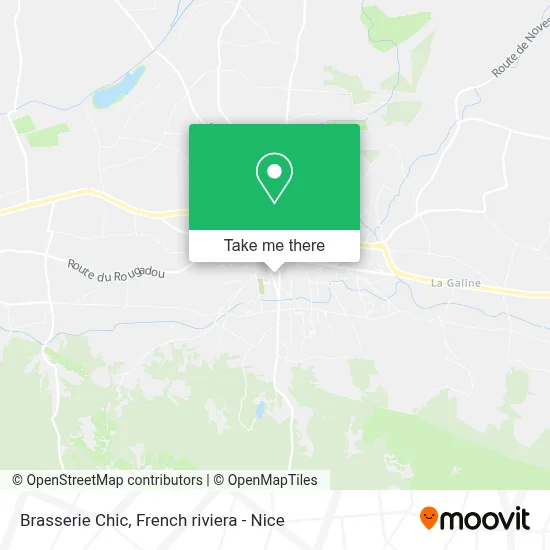 Brasserie Chic map