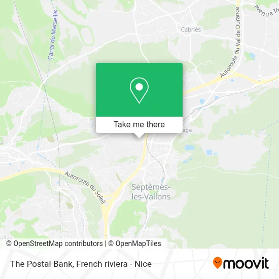 La Banque Postale map