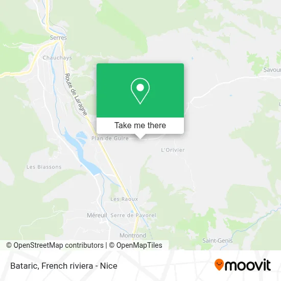 Bataric map