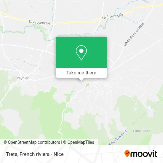 Trets map