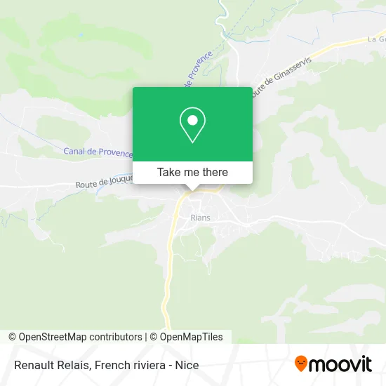 Renault Relais map