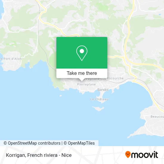 Korrigan map