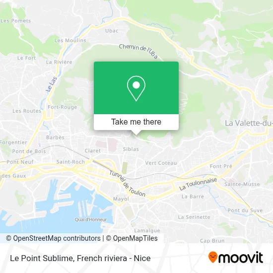 Le Point Sublime map