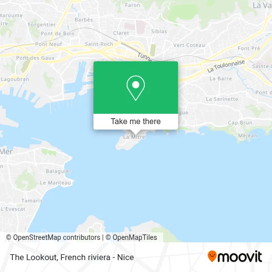 La Vigie map